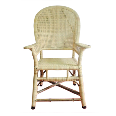 老人椅小藤椅家用編織竹椅子休閑陽臺(tái)辦公天然藤椅椅子靠背椅單人