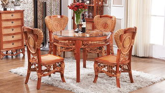 三亞藤餐椅廠家直銷藤椅子休閑酒店藤椅批量供應