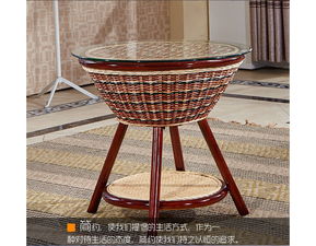 【旋轉藤椅子茶幾三件套單人編織竹編現代簡約陽臺桌椅休閑轉椅小藤椅靠背椅】-